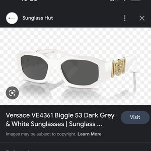 Versace sunglasses. Not used.